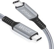 high-speed wgge metal usb c 3.1 type-c cable - 10ft nylon braided fast charger 🔌 for macbook pro, htc 10, lg g5 v20, nintendo switch, nexus 6p/5x, google pixel & more logo