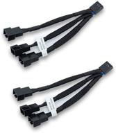 ekwb ek cable y splitter 3 fan 2 pack logo