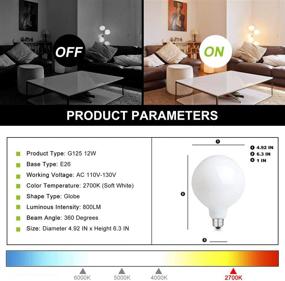 img 3 attached to 💡 Vintage Filament Dimmable Incandescent Equivalent