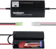 🔋 tenergy 9.6v airsoft battery 2000mah nimh nunchuck battery with mini tamiya connector for m249, m240b, m14, rpk, pkm, l85, aug, g3 airsoft guns (includes optional charger) logo