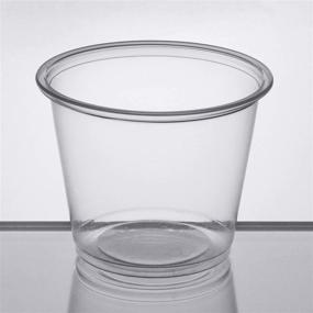 img 3 attached to 🥣 4U'LIFE Clear Plastic Souffle Cup with Lids - 5.5 oz - 50 Sets