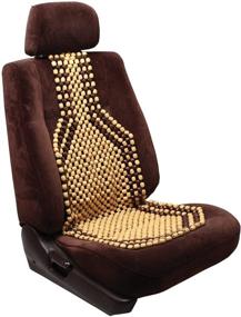 img 1 attached to 🪑 Pilot SC-250 Beaded Wood Cushion Seat Cover