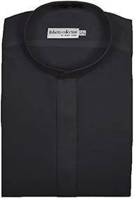 img 2 attached to 👔 Henry Segal Men's Banded Collar Dress Clothing