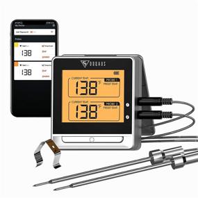 img 4 attached to DOQAUS Bluetooth Thermometer Backlight Wireless