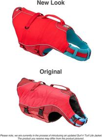 img 2 attached to Kurgo Surf n' Turf Dog Life Jacket: Premium Safety Float with Reflective Design, Adjustable Fit, and Two Control Handles for Small, Medium, Large Pets