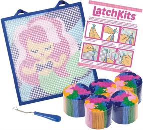 img 2 attached to LatchKits Mini Rug Sewing: Classic Latch Arts & Crafts for Beginners