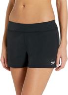 🩳 bio endurance solid women's swim shorts by speedo logo