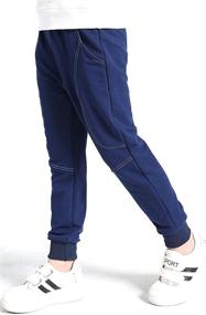 img 1 attached to 👖 Stylish BASELE Fashion Sweatpants with Athletic Drawstring - Trendy Boys' Clothing Pants