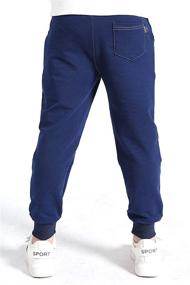 img 3 attached to 👖 Stylish BASELE Fashion Sweatpants with Athletic Drawstring - Trendy Boys' Clothing Pants