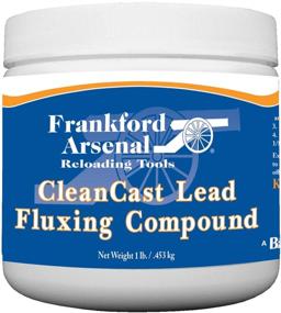 img 1 attached to 🔫 Reloading Essential: Frankford Arsenal 1lb Tub of CleanCast Lead Flux for Case Casting