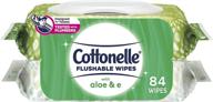 🧴 cottonelle gentleplus салфетки для очистки с алое и витамином е - 2 упаковки, всего 84 салфетки: гигиена и уход за кожей в одном! логотип