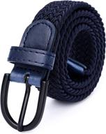 junior braided stretch elastic x small boys' accessories ~ belts logo