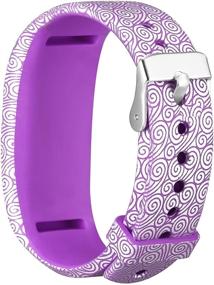 img 2 attached to 👾 SKYLET Replacement Bands for Garmin Vivofit 3 Vivofit JR JR.2 - Soft Silicone Bands with Secure Watch Buckle for Women and Men (No Tracker)