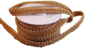 img 1 attached to Золотая тесьма Gimp Braid Trim 10Yd