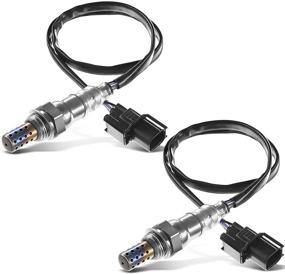 img 4 attached to 🚗 A-Premium O2 Oxygen Sensor Set - Honda Accord 2008-2011 Odyssey Pilot Ridgeline Acura MDX RL TL TSX Downstream Replacement