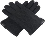 🧤 men's touchscreen texting winter gloves - cacuss men's accessories for gloves & mittens logo