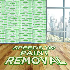 img 1 attached to Dumond Paint Remover Laminated Paper - Quickens Paint Removal, Manages Lead Paint Emissions, Effortless Disposal of Paint Residue, Non-Hazardous, Secure (Roll, 13" x 300 ft) (1324)