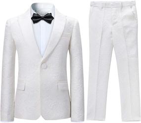 img 4 attached to 👔 Timeless Elegance: Boyland Tuxedo Velvet Vintage Pieces for Boys - Suits & Sport Coats