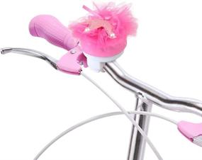 img 3 attached to 🚲 MINI-FACTORY Kid Girls Pink Bike Bell: Adorable Unicorn, Lollipop, Swan & Mermaid Pattern Bicycle Handlebar Bell for Safe Cycling