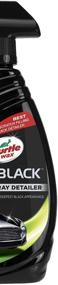 img 1 attached to 🐢 Turtle Wax T-319 Black Spray Detailer - 23 oz.: Revitalize and Protect Your Black Vehicle's Shine