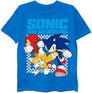 🦔 sega boys sonic the hedgehog shirt - boys' clothing for tops, tees, and shirts logo