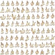 🔤 sannix 156pcs/6 sets alphabet abc letter charms a-z - diy bracelet necklace pendants logo