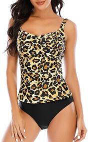 img 3 attached to 👙 Zeyubird Control Swimsuit Tankini for Women's Bathing Suits & Cover Ups