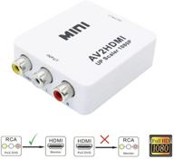 💻 udigital mini rca/av to hdmi converter: enhance tv/pc/ps3/xbox one/blue-ray dvd with 1080p upscaler and dvr capabilities logo