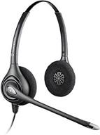enhance your audio experience with the plantronics hw261n binaural headset logo
