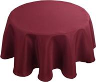 🍷 burgundy biscaynebay textured tablecloths with enhanced resistance logo