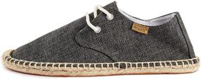 img 3 attached to SEO-Optimized: Alexis Leroy Men's Fashion Sneakers - Canvas Espadrilles Shoes