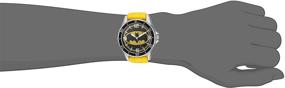 img 2 attached to DC Comics Boys' BAT9280 Analog-Quartz Watch: Vibrant Yellow Silicone Strap, 17.5 Size