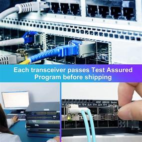 img 1 attached to 🔌 GiTi SFP 1.25G SFP 1000Base SX Transceiver Module: Upgrade Cisco, Ubiquiti, Meraki, D-Link, Netgear with 1.25G Fiber Multimodule