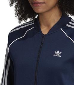 img 2 attached to 👚 Stylish adidas Originals Women's Superstar Primeblue Track Top for Fashion-forward Ladies