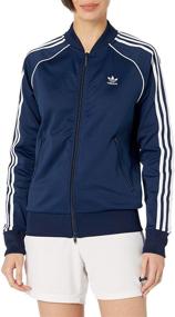 img 4 attached to 👚 Stylish adidas Originals Women's Superstar Primeblue Track Top for Fashion-forward Ladies