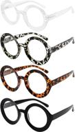 eyekepper 4 pack round reading glasses logo