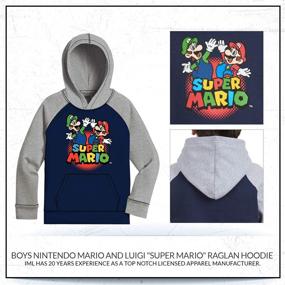 img 1 attached to 🎮 Kids' Nintendo Animal Crossing Pullover Hoodie: Premium Boys' Clothing with a Gaming Twist