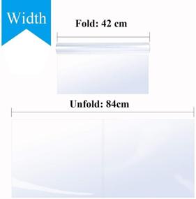 img 2 attached to Clear Cellophane Wrap Roll - 33'' x 115' Ft, 3 Mil Thick - for Gifts, Baskets, Flowers