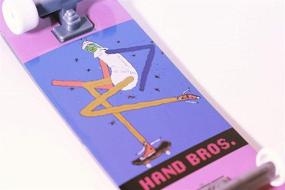 img 2 attached to HANDBROS Handboard Skateboard Large Finger