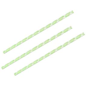 img 4 attached to Fielect 6Mmx250Mm Green Straight Line Solid Acrylic Round Rod PMMA Bar 4Pcs Raw Materials