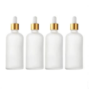 img 4 attached to Dropper Bottles Essential Cosmetic Containers Travel Accessories for Travel Bottles & Containers