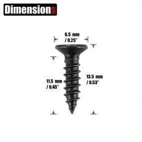 img 3 attached to 🔩 JQK Stainless Electroplating 100 Piece SB3514 P100