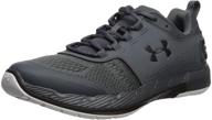 under armour commit black men's shoes: superior sneaker for unmatched performance logo