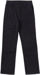 img 2 attached to Enhance Comfort and Convenience with Bienzoe Front Adjust Boys' School Uniforms