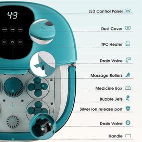 img 2 attached to Massager Massage Adjustable Temperature Pedicure