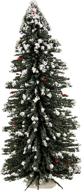 ❄️ stunning 16" byers' choice snow tree: a winter wonderland delight! логотип