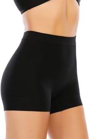 img 4 attached to 👙 Women's Clothing and Lingerie: Slimming Seamless Boyshorts for Shapewear and Comfortable Sleep & Lounge