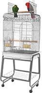 🐦 a&amp;e cage co. 22-inch open top playtop cage in black логотип