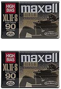 img 1 attached to 📼 Maxell XLII-S High Bias Cassette Tape - 90 Minute Length (2 Pack)