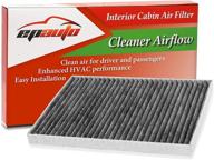 epauto cp179 (cf179c) premium cabin air filter with activated carbon - replacement for toyota/gmc/buick/saturn logo
